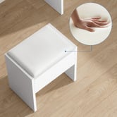 Hoxton Room 2 Piece Taimi Dressing Table &amp; Stool Set