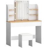 Hoxton Room 2 Piece Taimi Dressing Table &amp; Stool Set