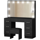 Hoxton Room 2 Piece Asse Dressing Table &amp; Stool Set