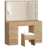 Hoxton Room 2 Piece Asse Dressing Table &amp; Stool Set