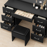 Hoxton Room 2 Piece Asse Dressing Table &amp; Stool Set