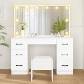 Hoxton Room 2 Piece Asse Dressing Table &amp; Stool Set