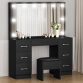 Hoxton Room 2 Piece Asse Dressing Table &amp; Stool Set