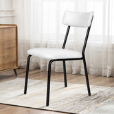Hoxton Room Sierra Teddy Velvet Dining Chairs