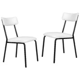 Hoxton Room Sierra Teddy Velvet Dining Chairs