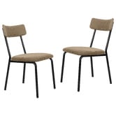 Hoxton Room Fargo Corduroy Dining Chairs