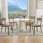 Hoxton Room Fargo Corduroy Dining Chairs