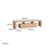 Hoxton Room Caron LED Entertainment TV Unit