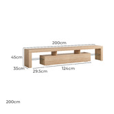 Hoxton Room Caron LED Entertainment TV Unit