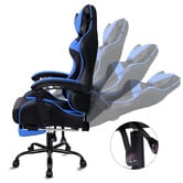 Hoxton Room Aeruth Massage &amp; Gaming Chair with Footrest