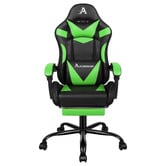 Hoxton Room Delina LED Massage &amp; Gaming Chair with Footrest