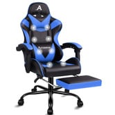 Hoxton Room Aeruth Massage &amp; Gaming Chair with Footrest