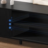 Hoxton Room 150cm Tyron 2 Sliding Door Entertainment Unit