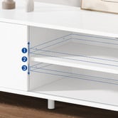 Hoxton Room 150cm Tyron 2 Sliding Door Entertainment Unit
