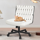 Hoxton Room Eliska Boucle Swivel Home Office Chair