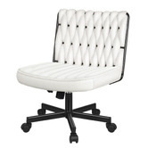 Hoxton Room Eliska Boucle Swivel Home Office Chair