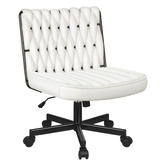 Hoxton Room Eliska Boucle Swivel Home Office Chair