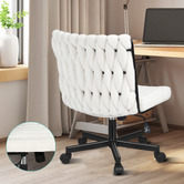 Hoxton Room Eliska Boucle Swivel Home Office Chair