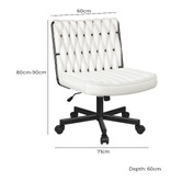 Hoxton Room Eliska Boucle Swivel Home Office Chair