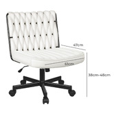 Hoxton Room Eliska Boucle Swivel Home Office Chair