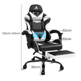 Hoxton Room Darius Faux Leather Gaming Chair with Lumbar Massage