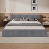 Hoxton Room Adeline Corduroy Bed Frame