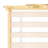Hoxton Room Citali Pine Wood Teepee Single Bed Frame
