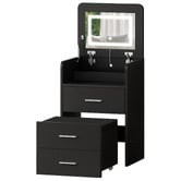 Hoxton Room 2 Piece Cassian LED Dressing Table &amp; Stool Set