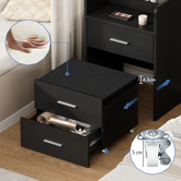 Hoxton Room 2 Piece Cassian LED Dressing Table &amp; Stool Set