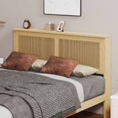 Hoxton Room Diaz Rattan Platform Bed