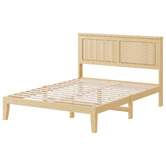 Hoxton Room Diaz Rattan Platform Bed