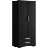 Hoxton Room Amelia 2 Drawer 2 Door Wardrobe