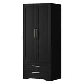 Hoxton Room Amelia 2 Drawer 2 Door Wardrobe