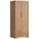 Hoxton Room Amelia 2 Drawer 2 Door Wardrobe