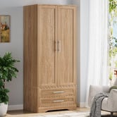 Hoxton Room Amelia 2 Drawer 2 Door Wardrobe