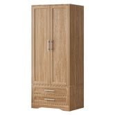 Hoxton Room Amelia 2 Drawer 2 Door Wardrobe