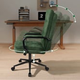 Hoxton Room Chloe Chenille Home Office Chair