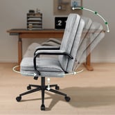 Hoxton Room Chloe Chenille Home Office Chair