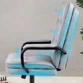 Hoxton Room Chloe Chenille Home Office Chair