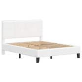 Hoxton Room White Kiana Boucle Bed