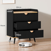 Hoxton Room Bexley 3 Drawer Chest