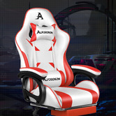 Hoxton Room Kostis Gaming Massage Office Chair with Footrest
