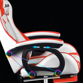 Hoxton Room Kostis Gaming Massage Office Chair with Footrest