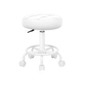 Hoxton Room Zora Faux Leather Office/Salon Stool