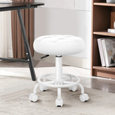 Hoxton Room Zora Faux Leather Office/Salon Stool