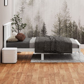 Hoxton Room Norris Pine Wood Platform Bed