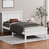 Hoxton Room Norris Pine Wood Platform Bed