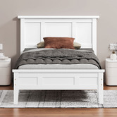 Hoxton Room Norris Pine Wood Platform Bed