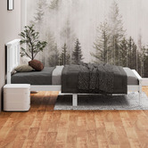 Hoxton Room Norris Pine Wood Platform Bed