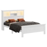 Hoxton Room Diaz Platform Bed with LED Storage Bedhead